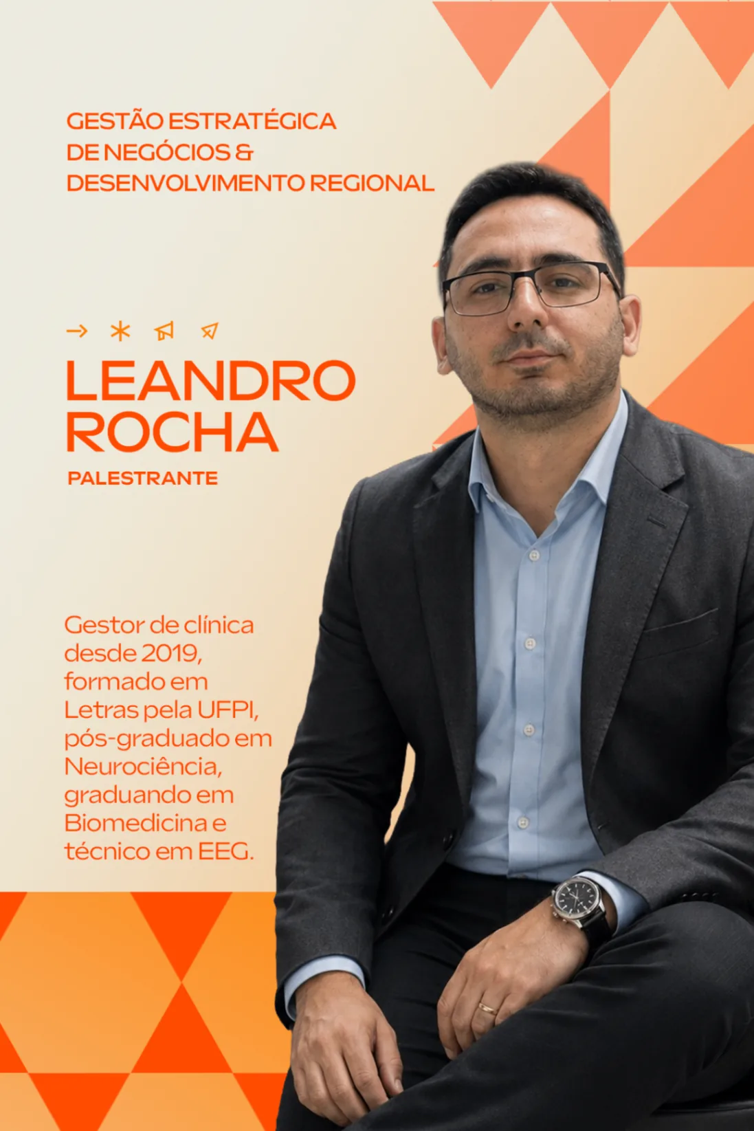 Palestrante Leandro Rocha